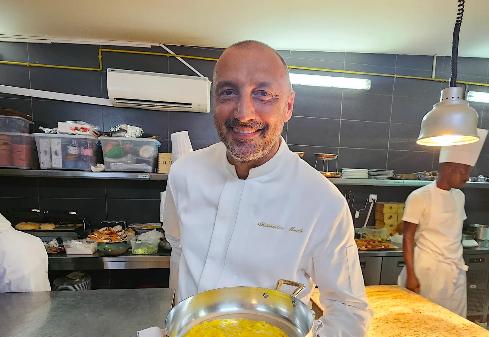 Chef alessandro merlo noliane